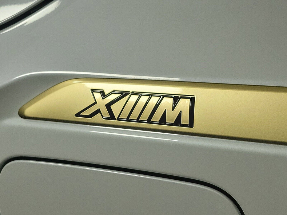 BMW OEM G09 XM Tailgate Fender Silk Gold Emblem Badge Factory New