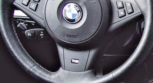 BMW E60 E61 M5 E63 E64 M6 2004-2011 Genuine M Sport Steering Wheel Trim New