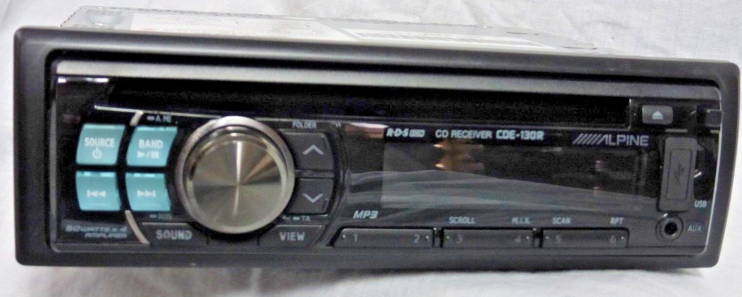 Land Rover OEM AM/FM CD MP3 Radio Defender 2007+ Alpine CDE-130R New