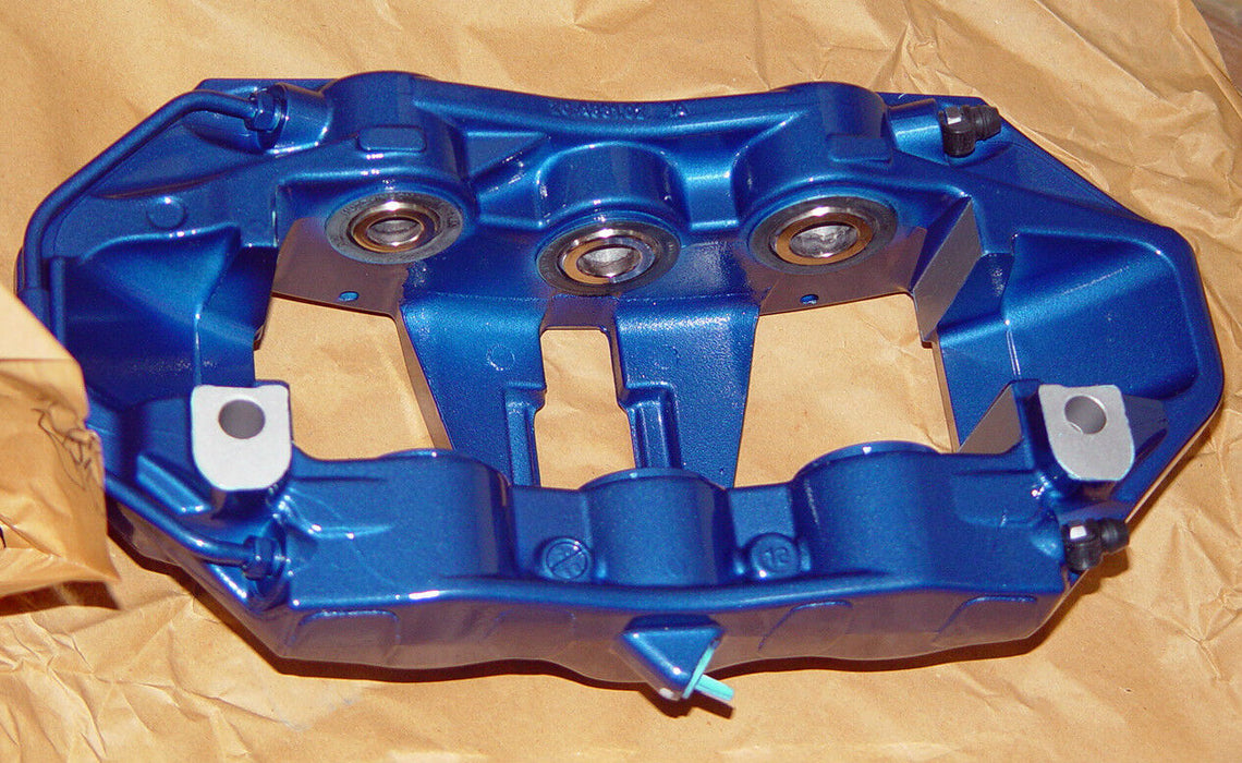 BMW OEM F10 M5 F12 F13 M6 Blue Brembo Front Brake Kit Pads Calipers Rotors New