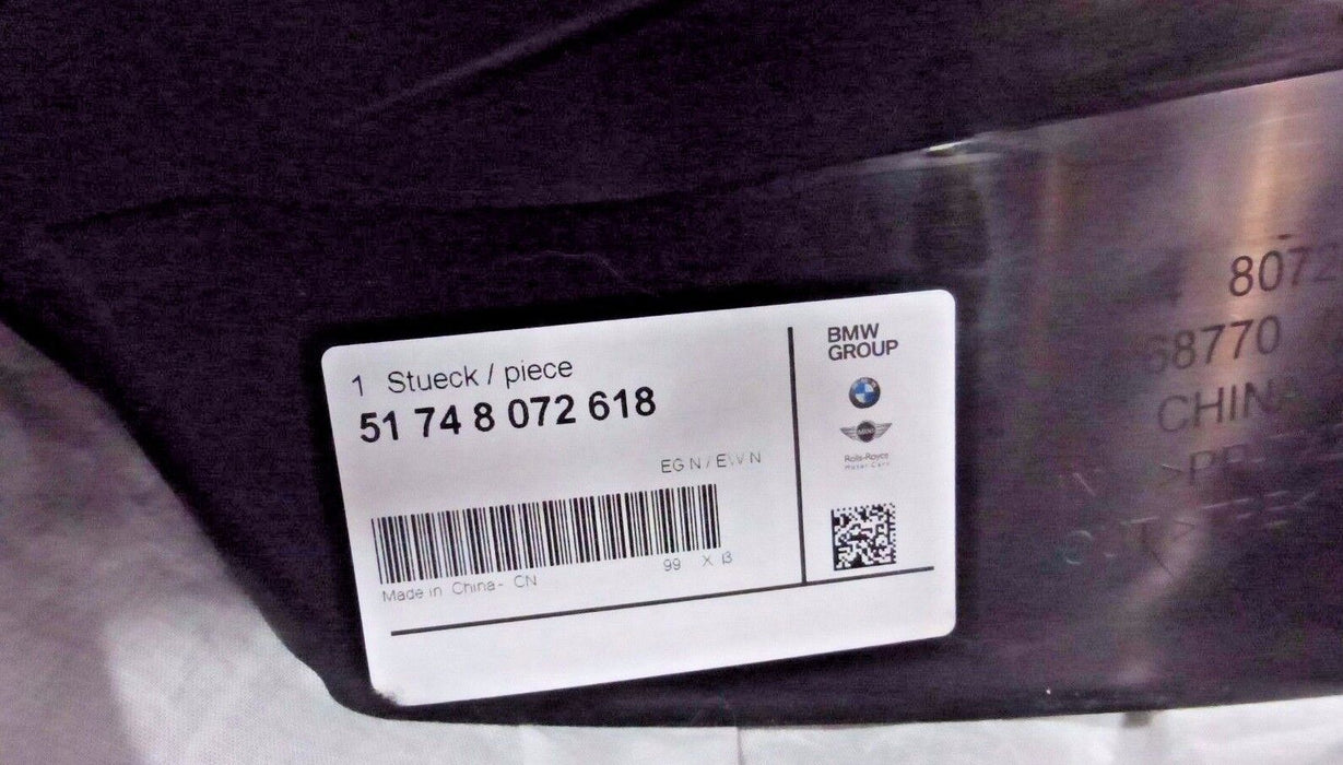 BMW Brand OEM G12 M760 Left & Right Exterior Radiator Air Ducts Brand New