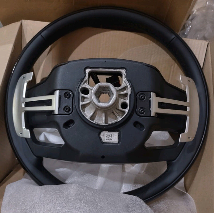 Range Rover L460 2022*+ Grand Black Wood Heated Steering Wheel SVO Bespoke New