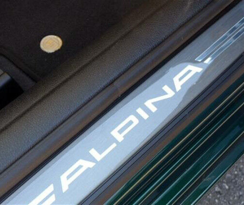 BMW F06 Gran Coupe Alpina B6 Illuminated Blue Door Sill Tread Plates OEM NEW