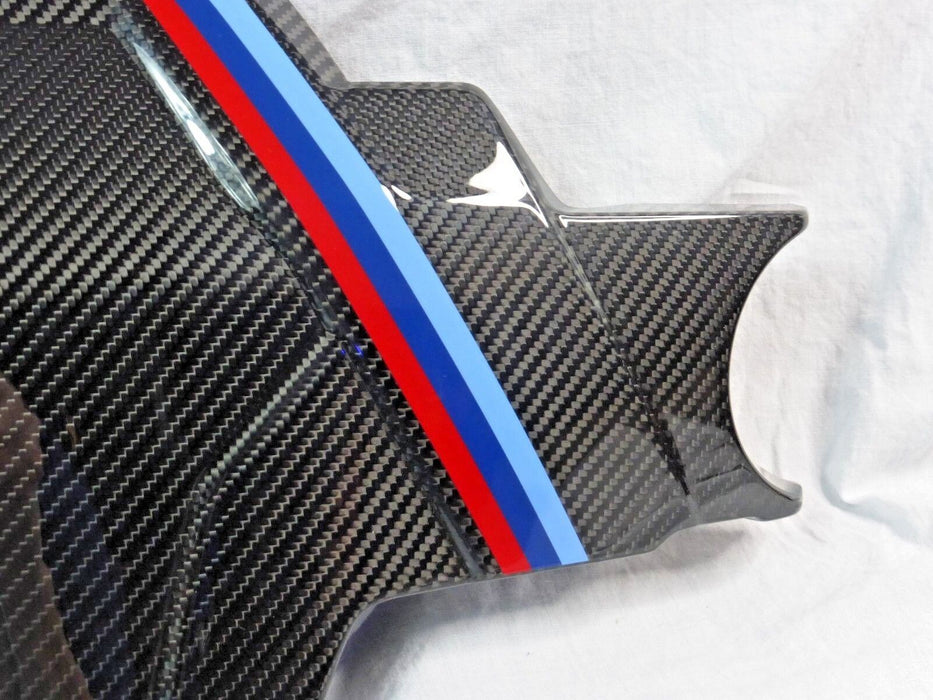 BMW OEM F90 M5 F92 F93 M8 M Performance Carbon Fiber Engine Cover Extension Set