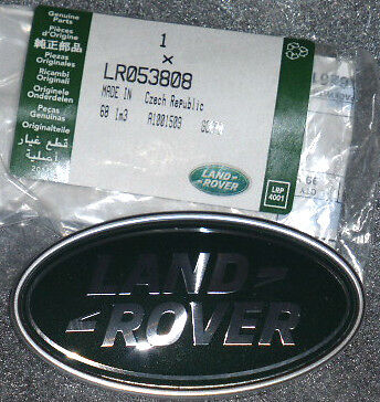 Land Rover OEM Dark Green & Silver Inch Emblem Badge Range Rover Sport L494 L405
