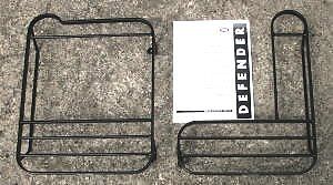 Land Rover OEM DEFENDER 90 or 110 Genuine Hinged Rear Lamp Guards Brand NEW
