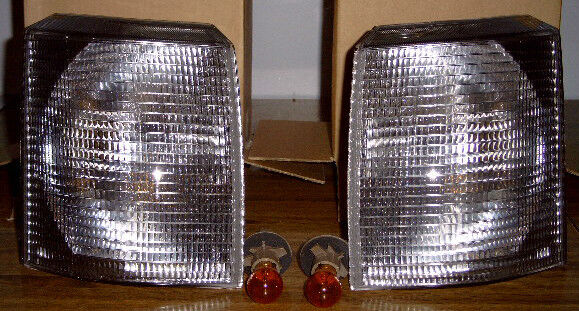 Range Rover P38 4.0 4.6 SE HSE Euro Clear Front Corner Lamps 1995-2002 Brand New