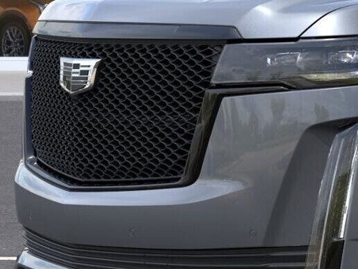 GM OEM Cadillac Escalade 2021+ Black Front Grille With B & W Crest Generation 5