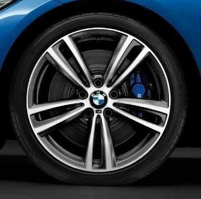 BMW OEM F20 F22 F30 F31 F34 F32 F33 F36 19" 442 Bi-Color M Double Spoke Wheels