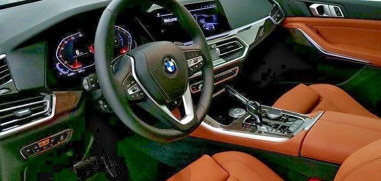 BMW OEM G05 X5 2019+ G06 X6 2020+ Gloss Brown Ash Grain Interior Trim Kit New