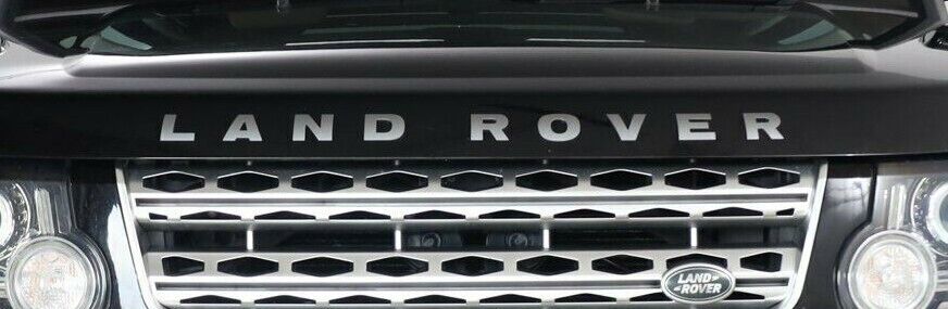 LAND ROVER OEM Genuine Titanium Front Hood/Bonnet Lettering for LR4 L319 New