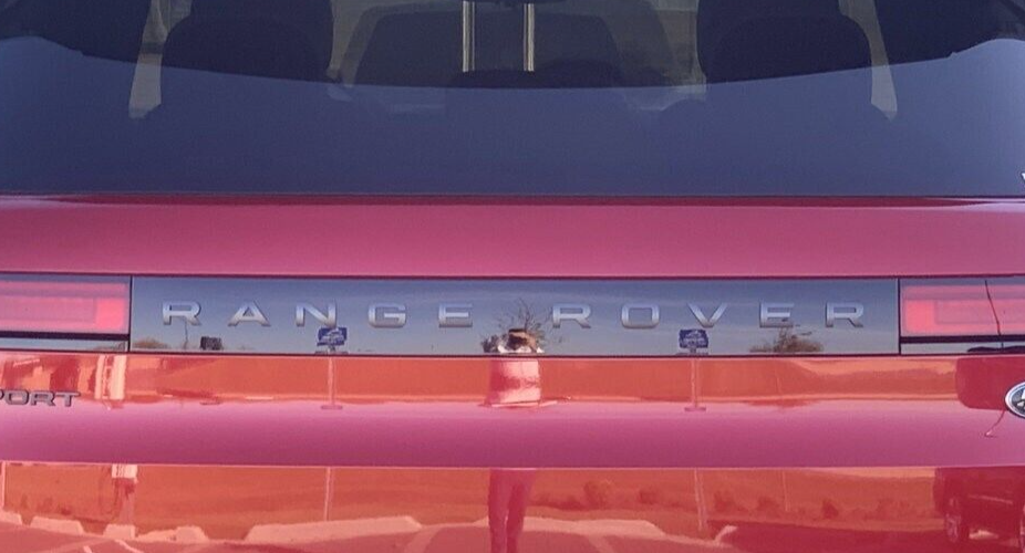 Graphite Atlas Color Land Rover OEM Range Rover Sport L461 OEM Graphite Atlas Lettering Fro ...