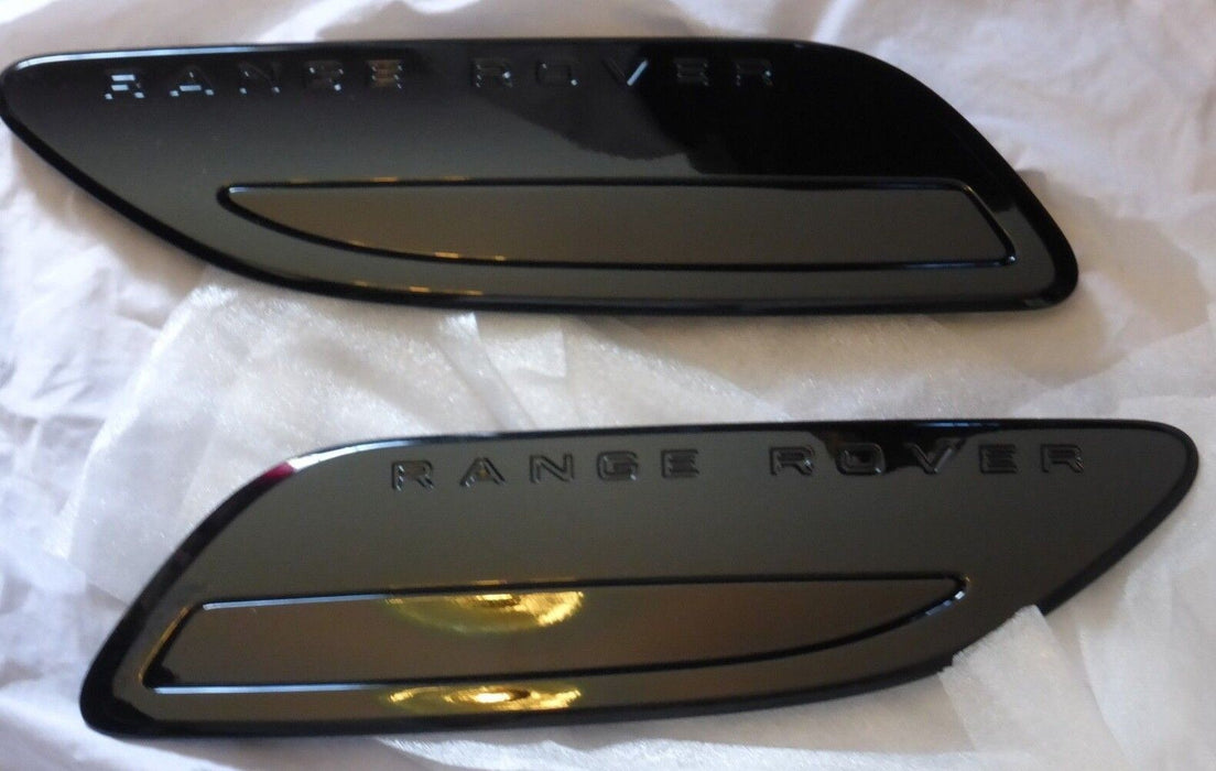 Land Rover OEM Range Rover Velar L560 Hood Vent Louvre Pair Glossy Black New