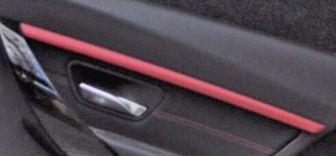 BMW OEM F36 4 Series Gran Coupe Coral Red Interior Door Trim Set Of Four  New