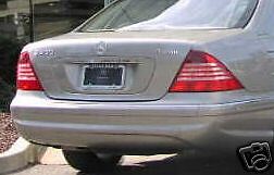 Mercedes-Benz Genuine S Class W220 2000-2006 Tail Lights Pair 2002+ Version New