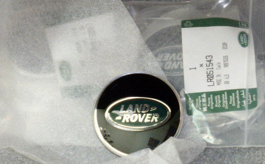 Land Rover Logo OEM Range Rover Black Green Yellow Wheel Cap Set Of 4 New