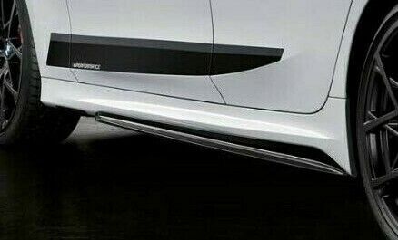 BMW OEM G20 G21 Gloss Black M Performance Side Skirt Inserts 3 Series 2019+ New