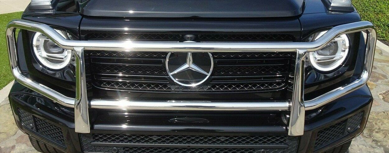 Mercedes-Benz OEM W463 G Wagen 2019+ Stainless Steel Wraparound Brush Bar New