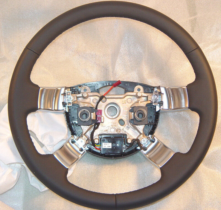 Land Rover OEM L322 Range Rover 2010 MY Nappa Heated Leather Steering Wheel New