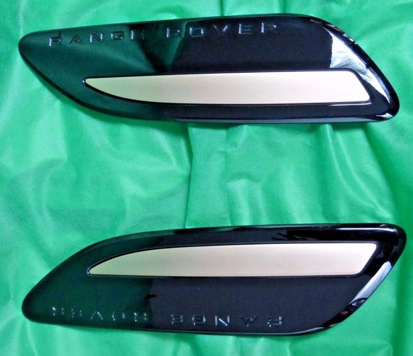 Range Rover OEM Velar L560 Hood Vent Louvre Pair Burnished Copper Dynamic New