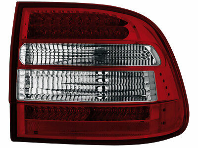 Porsche 955 Cayenne 2003-2006 Dectane Brand LED Red & Clear Taillights Brand New