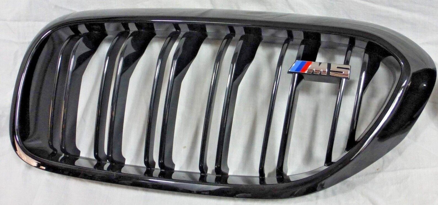 BMW Brand OEM F90 M5 2018-20 Shadow-line Gloss Black Grille & Side Vent Set New