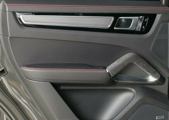 Porsche OEM 9Y0 Cayenne 2018+ Cross Brushed Aluminum Interior Trim Set Of 5 New
