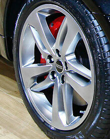 Range Rover Sport 20" L320 Design 1 Wheel Set Silver Sparkle Red Edition 2013 MY