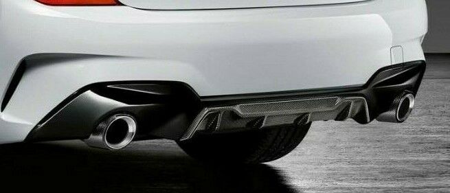 BMW OEM G20 Carbon Fiber Rear DIffuser & Lower Bumper Trim 3 Series Sedan 2019+