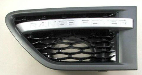 Range Rover Sport L320 OEM Autobiography Black Ebony Side Vent Pair 2010-2013