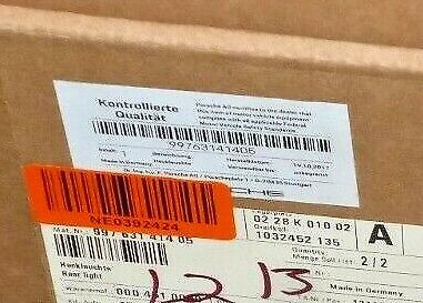 Porsche Brand OEM 997.2 911 2009-2012 LED Red & Clear Taillights Brand New
