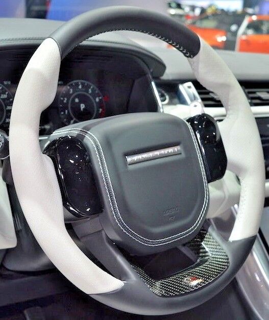 Range Rover Sport L494 SVR Cirrus Heated Steering Wheel With Carbon Fiber Trim