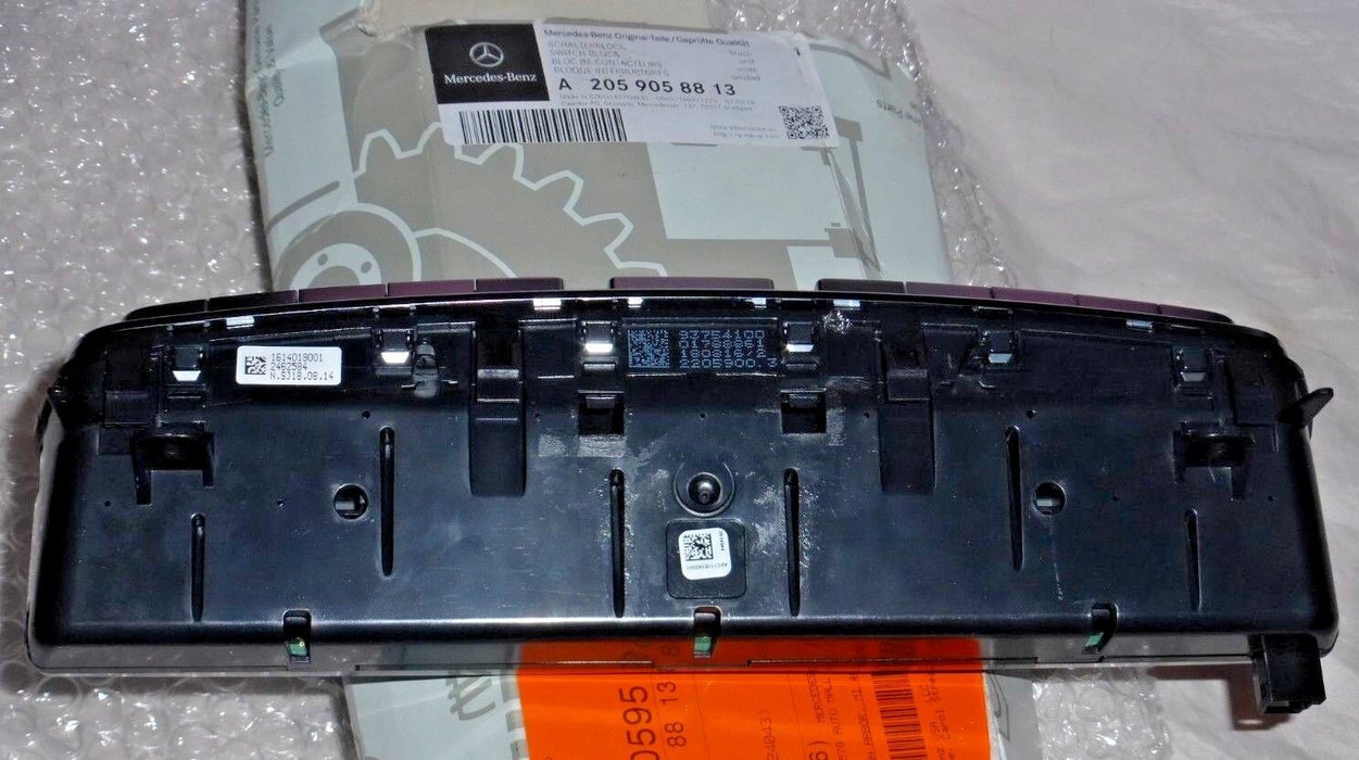 Mercedes-Benz OEM Genuine W205 C-Class Climate Control Switch Cluster Brand New