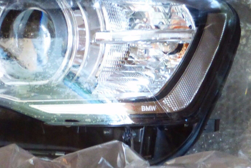 BMW OEM F25 X3 2015-17 F26 X4 EURO Spec Clear Corner Adaptive Xenon Headlights