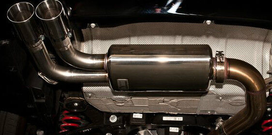 BMW F30 F31 F32 F33 3 & 4 Series OEM M Performance Muffler Pair Retrof ...