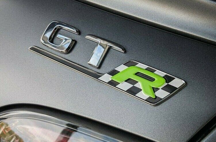 Mercedes-Benz OEM C190 AMG GT-R Green Trunk Badge Brand New