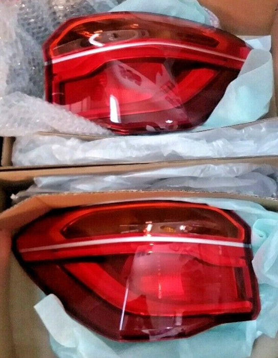 BMW F48 X1 2016-2019 OEM European Amber Outer Taillight Pair For LED Content New