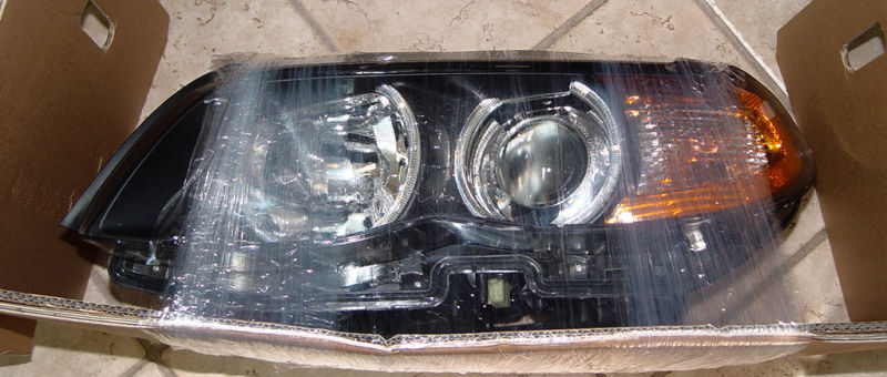 BMW 2004-2006 E53 X5 OEM Xenon AHL "White" Left Headlight Assembly US Spec NEW