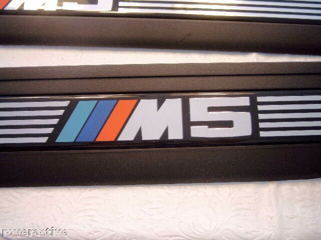 BMW Genuine E39 5 Series Sedan Touring 1997-2003 M5 Door Sill Tread Plates New