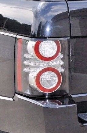 Land Rover OEM Range Rover 2012 Black Trim Rear LED Taillight Pair Fits 2010-12