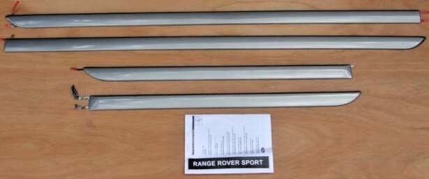 Land Rover OEM Range Rover Sport 2014+ L494 Door Rubbing Stips/Moldings 4 Pc Kit
