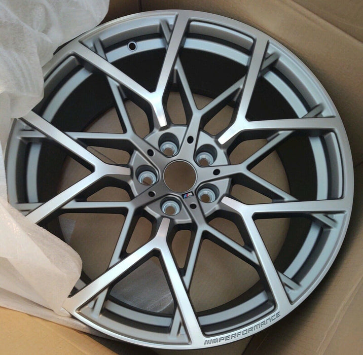 BMW OEM G20 G22 G23 Style 795M Y-Spoke 20" Forged Wheel Set Matte Ferric Grey