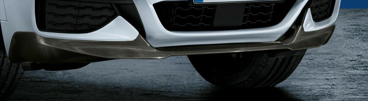 BMW Brand OEM F16 X6 2015-2019 M Performance Carbon Fiber Front Spoiler New