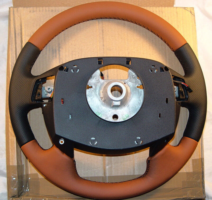 Land Rover OEM Range Rover Sport Autobiography Tan Bi-Colored Steering Wheel New