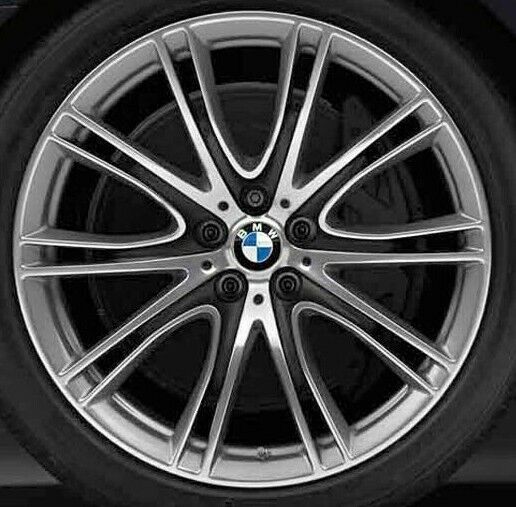 BMW G30 G31 G11 G12 5 & 7 Series OEM 649i 20" V-Spoke Wheel Rim Set Brand New