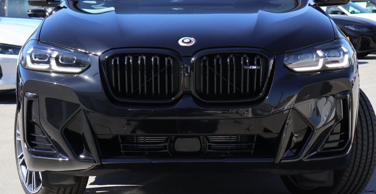 BMW OEM 2022+ X4 G02 LCI M40i Front Gloss Black Shadow-line Grille Brand New