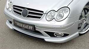 Rieger Brand OEM Front Sport Bumper For Mercedes-Benz 2003-2005 W209 CLK Class