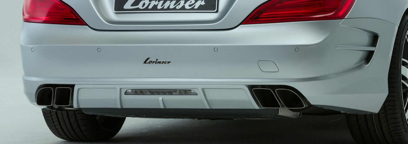 Mercedes Lorinser OEM Rear Bumper Assembly R231 SL Class 2013+ NEW
