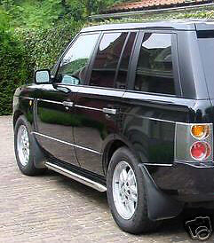 Land Rover Range Rover L322 2003-2012 Genuine OEM Chrome Side Protection Tubes