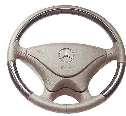 Mercedes Benz Genuine SL R129 Carbon Steering Wheel NEW — EuroActive